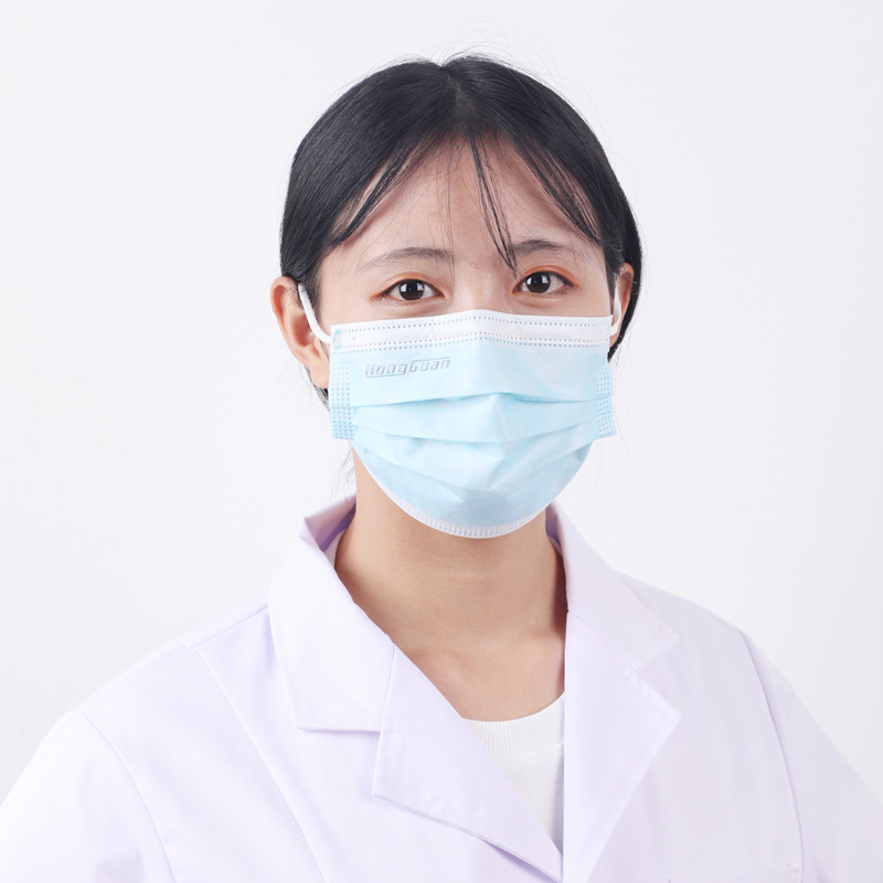 Non Woven Type IIR 3Ply Earloop Facemask Customized Disposable Medical Surgical Face Mask05